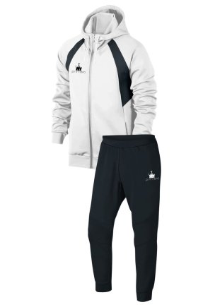 Спортивний костюм Dex колір: білий/сірий