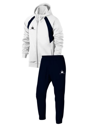 Спортивний костюм Dex колір: білий/темно-синій