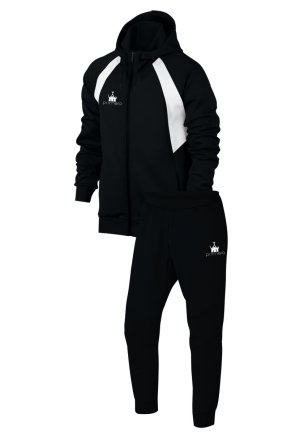 Спортивний костюм Dex колір: чорний/білий