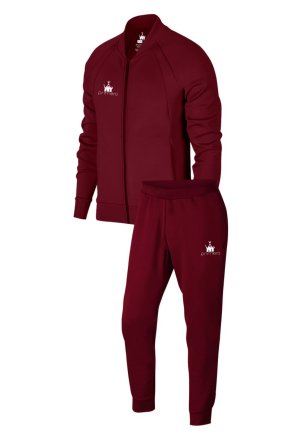 Спортивний костюм Temp колір: бордовий