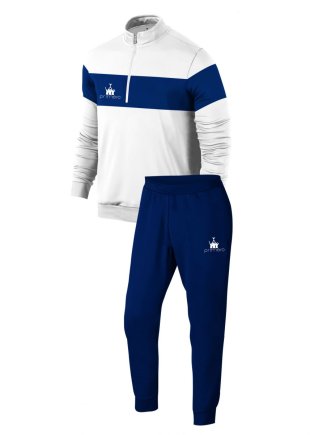 Спортивный костюм Run цвет: белый/синий