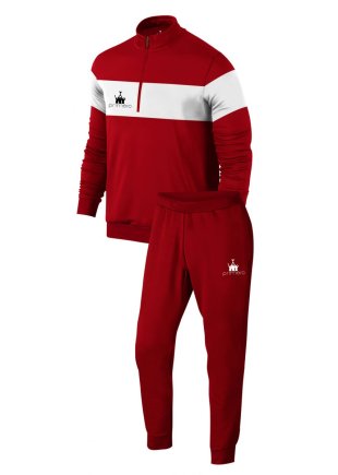 Спортивный костюм Run цвет: красный/белый