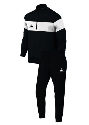 Спортивный костюм Run цвет: черный/белый