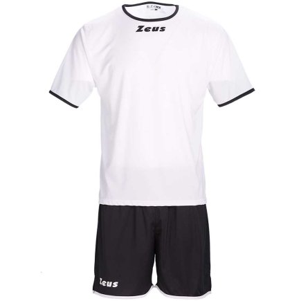 Футбольная форма Zeus KIT STICKER Z00286 цвет: белый/черный