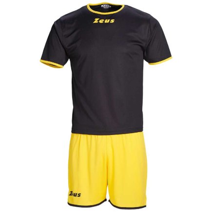 Футбольная форма Zeus KIT STICKER Z00291 цвет: черный/желтый
