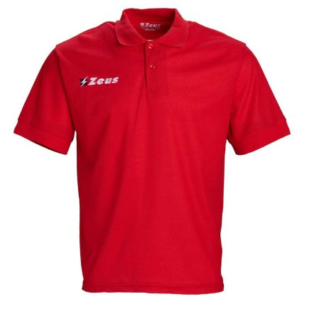Поло Zeus POLO BASIC M/C ROSSO Z00367 цвет: красный
