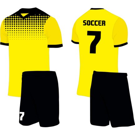 Комплект формы Fit цвет: желтый/черный