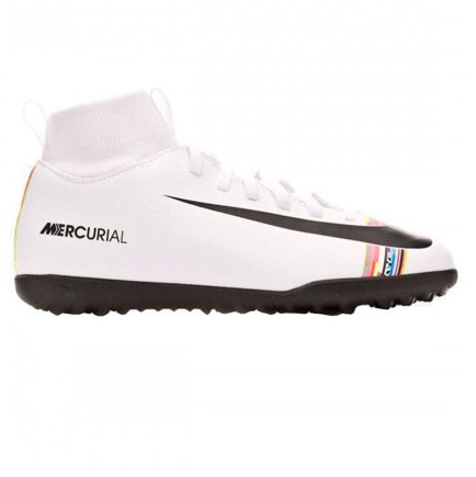 Сороконожки Nike Jr. CR7 Mercurial SUPERFLYX 6 Club TF AJ3088-109 (официальная гарантия)