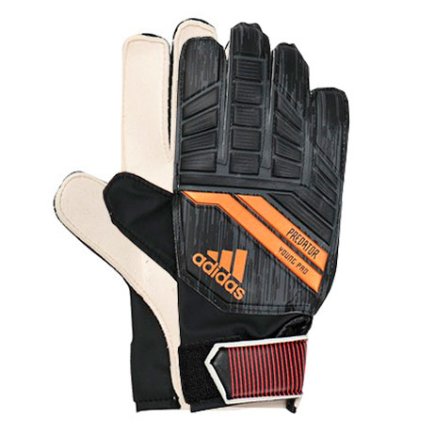 Вратарские перчатки Adidas PRE YOUNG PRO CF1368 детские цвет: черный/белый/коричневый