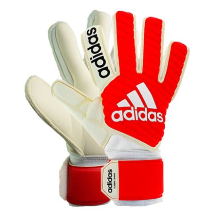Вратарские перчатки Adidas CLASSIC LEAGUE CF0104 цвет: белый/красный