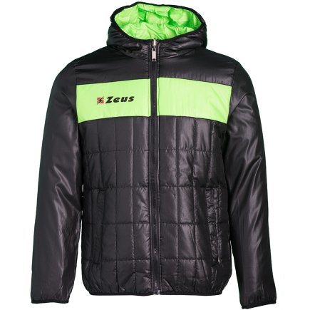 Куртка Zeus GIUBBOTTO APOLLO NE/VE Z00127 колір: чорний/салатовий
