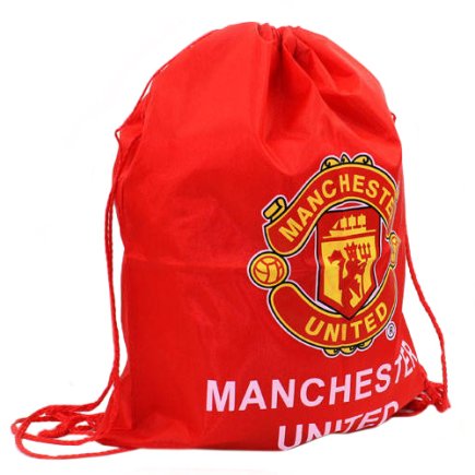 Рюкзак для обуви Манчестер Юнайтед (F.C. MANCHESTER UNITED) Цвет: красный
