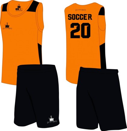 Комплект баскетбольной формы Detroit цвет: оранжевый/черный