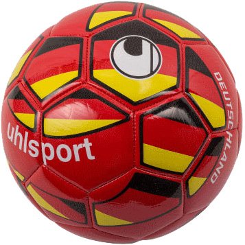 Мяч футбольный Uhlsport NATION BALL GERMANY 100161906 размер 5 цвет: красный/черный/желтый (официальная гарантия)