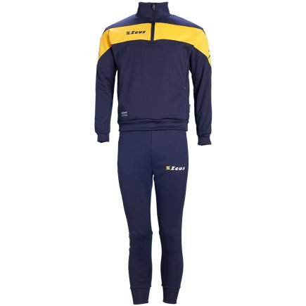 Спортивный костюм Zeus TUTA MARTE BL/GI Z00447 цвет: темно-синий/желтый