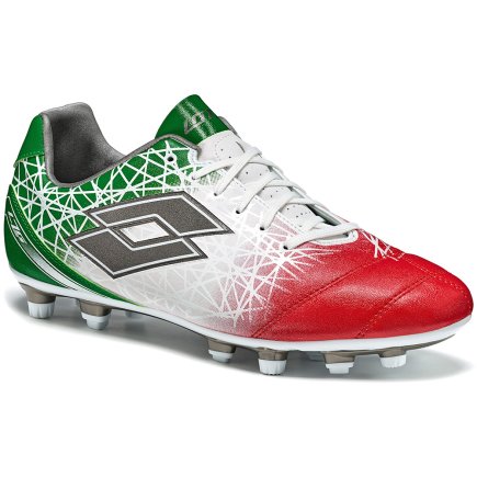 Бутси Lotto LZG 700 X FG T3391 колір: зелений/білий/червоний