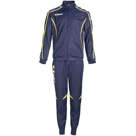 Спортивный костюм Zeus TUTA RELAX FAUNO BL/GI Z00540 цвет: темно-синий/желтый