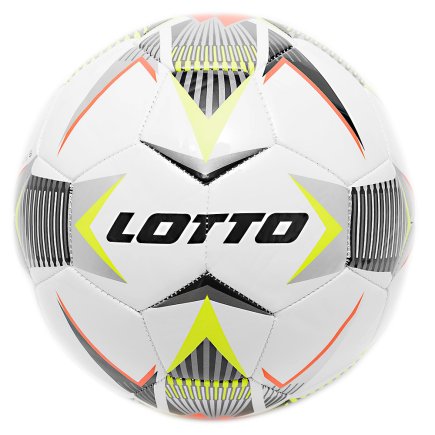 Мяч футбольный Lotto BALL FB 1000 IV 5 T6854/T6864 размер 5 цвет: белый/желтый (официальная гарантия)