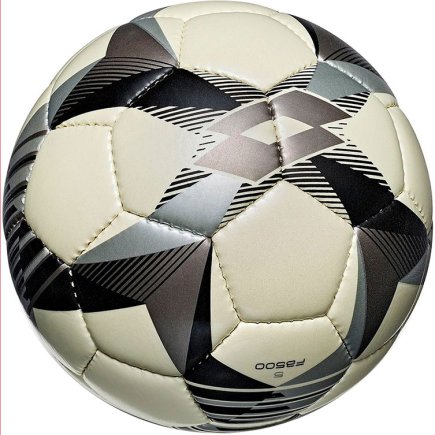 Мяч футбольный Lotto BALL FB 500 III 4 T3686/T3704 размер 4 детский цвет: белый/черный/серый