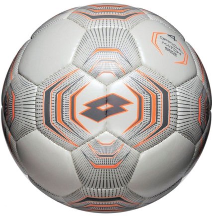 Мяч футбольный Lotto BALL FB500 II 4 R8381 размер 4 детский цвет: белый/оранжевый
