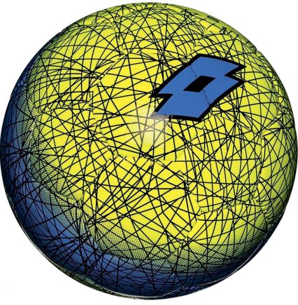 Мяч футбольный Lotto BALL FB500 LZG 5 S4086 размер 5 цвет: желтый/голубой