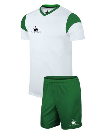 Комплект формы Derby цвет: белый/зеленый