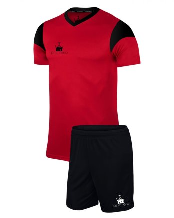 Комплект форми Derby колір: червоний/чорний