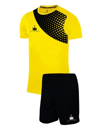 Комплект форми Kingston колір: жовтий/чорний