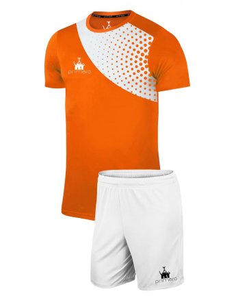 Комплект форми Kingston колір: помаранчевий/білий