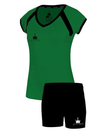 Комплект женской формы Nile цвет: зеленый/черный