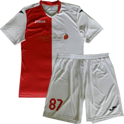 Футбольна форма Joma PREMIER 100157.206 біло-червона з нанесенням на замовлення