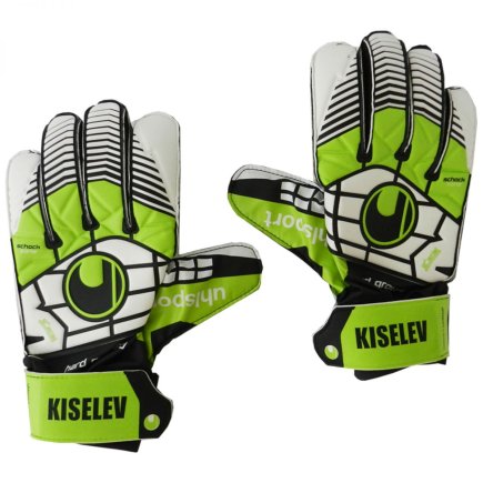 Воротарські рукавиці Uhlsport Eliminator з нанесенням на замовлення Воротарські рукавиці Uhlsport Eliminator з нанесенням на замовлення