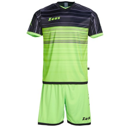 Футбольна форма Zeus KIT ELIO Z00212 колір: чорний/зелений