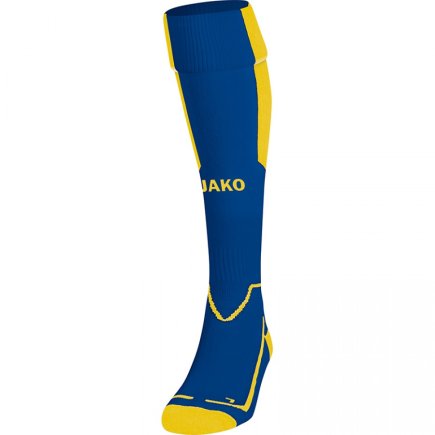 Гетри футбольні Jako Lazio 3866-43 колір: синій/жовтий