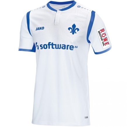 Футболка Jako Darmstadt 98 Trikot Away KA DA4217A-00 колір: білий Футболка Jako Darmstadt 98 Trikot Away KA DA4217A-00 колір: білий