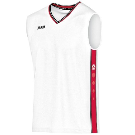 Футболка Jako Jersey Center 4101-10 колір: білий/червоний