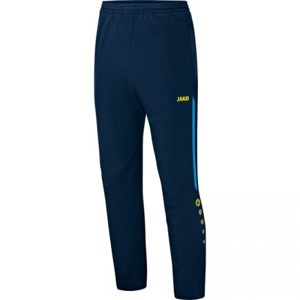 Парадні штани Jako Presentation Trousers Champ 6517-89 колір: темно-синій/жовтий