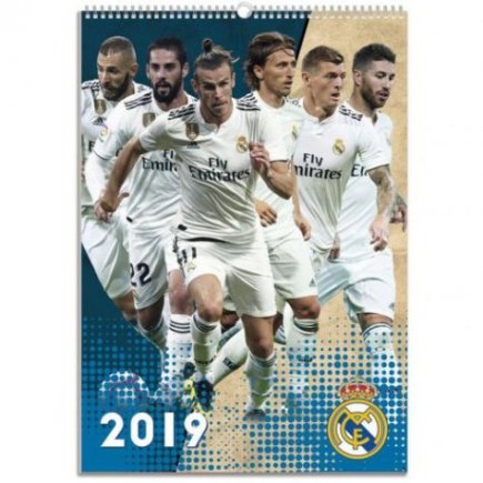 Календар Реал Мадрид Real Madrid F.C. Calendar 2019