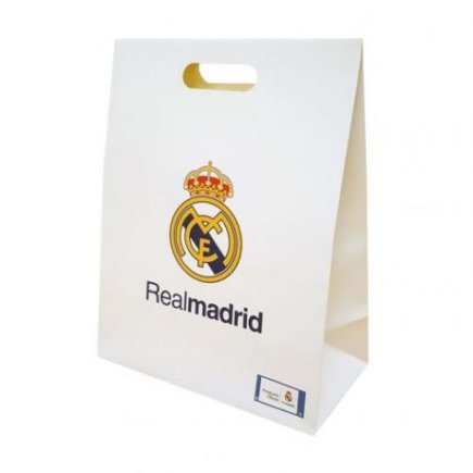 Пакет бумажный подарочный Реал Мадрид Gift Bag Medium WT