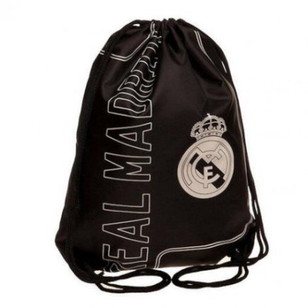 Сумка-рюкзак для обуви Real Madrid F.C. Gym Bag BK цвет: черный