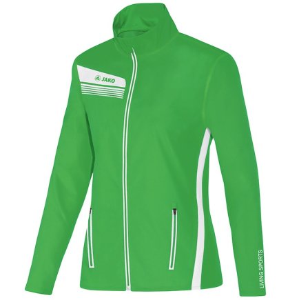 Олимпийка Jako Jacket Atletico 9825-22 цвет: зеленый/белый