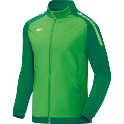 Куртка Jako Polyester Jacket Champ 9317-22 детская цвет: зеленый/темно-зеленый
