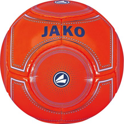 Мини-мяч футбольный Jako Miniball размер 1 2388-72 цвет: красный/синий (официальная гарантия)