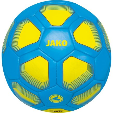 Мини-мяч футбольный Jako Miniball размер 1 2399-89 цвет: голубой/желтый (официальная гарантия)