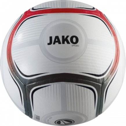 Мяч футбольный Jako MATCH BALL SPEED FIFA-Pro размер 5 2326-18 цвет: белый/красный/антрацит