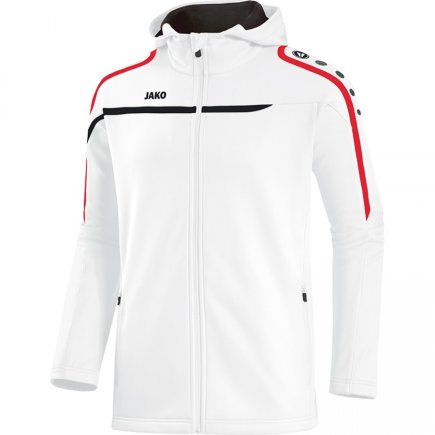 Куртка с капюшоном Jako Hoodie Jacket Performance 6897-00 цвет: белый
