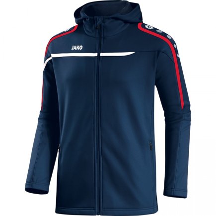 Куртка с капюшоном Jako Hoodie Jacket Performance 6897-09 цвет: темно-синий