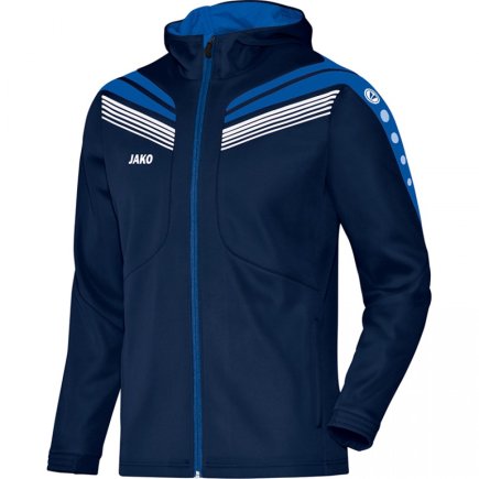 Куртка с капюшоном Jako Hoodie Jacket Pro 6840-49 цвет: темно-синий