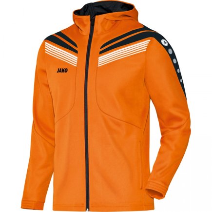 Куртка с капюшоном Jako Hoodie Jacket Pro 6840-19 детская цвет: оранжевый