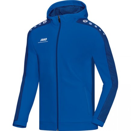 Куртка Jako Hoodie Jacket Striker 6816-04 детская цвет: синий